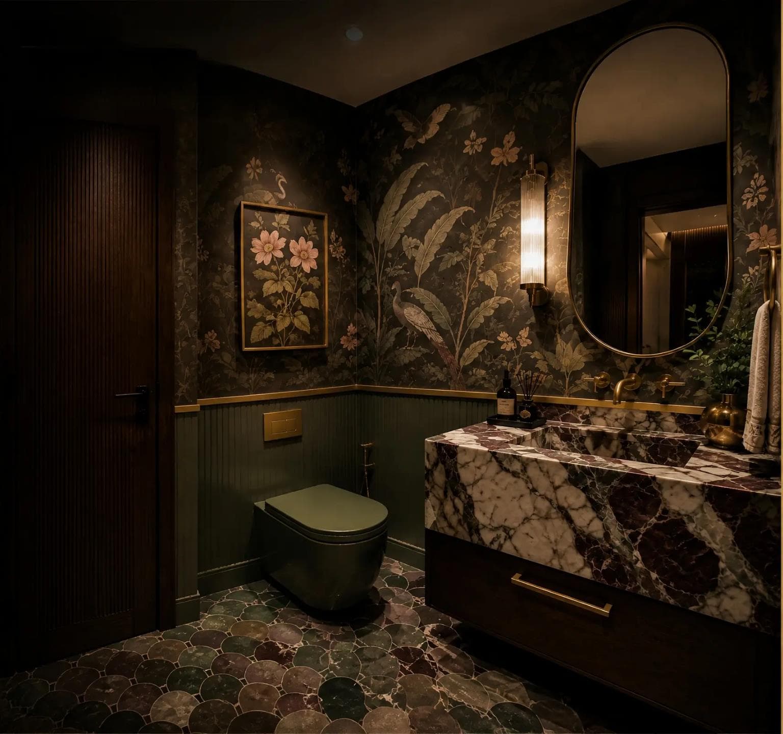 Signature Bathrooms — Botanical Retreat I